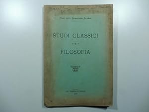 Studi classici e filosofia