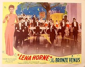 Lena Horne in the Bronze Venus. ("the duke is Tops")