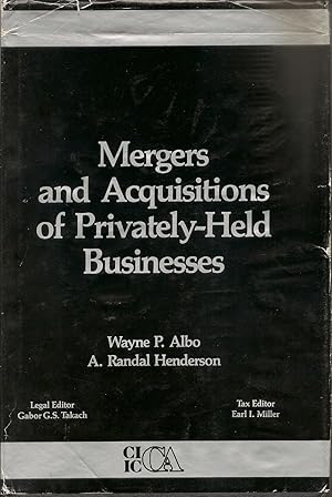 Mergers and Acquisitions of Privately-Held Businesses