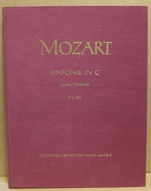 Seller image for Sinfonie in C (Jupiter-Sinfonie) KV 551. Partitur. for sale by Nicoline Thieme