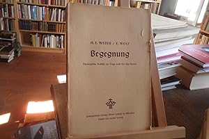 Bild des Verkufers fr Begegnung. Theologische Aufstze zur Frage nach der Una Sancta. zum Verkauf von Antiquariat Floeder