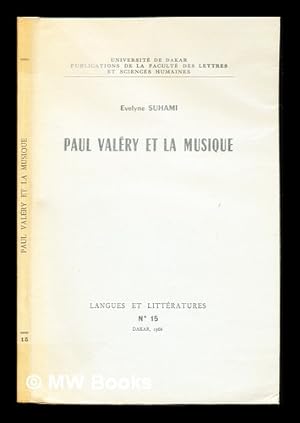 Imagen del vendedor de Paul Valry et la musique a la venta por MW Books Ltd.