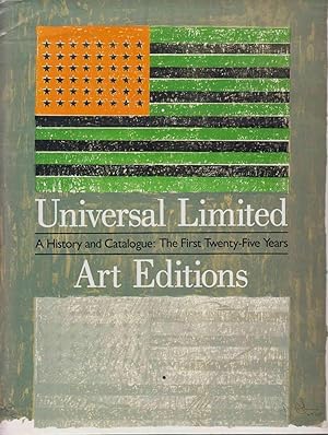 Seller image for Universal Limited Art Editions. A History And Catalogue: The First Twenty-Five Years for sale by Stefan Schuelke Fine Books