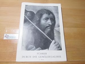 Bild des Verkäufers für Katalog und Führer der Gemäldegalerie I. Teil zum Verkauf von Wimbauer Buchversand