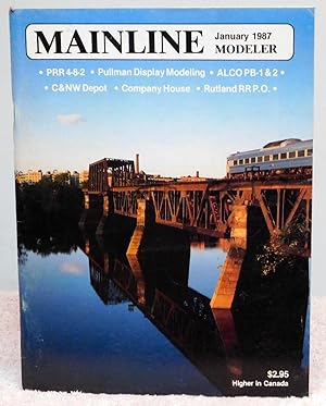 Seller image for Mainline Modeler January 1987 Volume 8 Number 1 - Magazine for sale by Argyl Houser, Bookseller