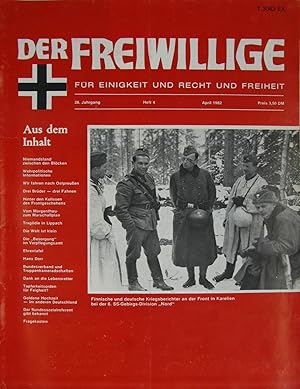 Imagen del vendedor de Der Freiwillige. Fr Einigkeit und Recht und Freiheit (Heft 4/1982), a la venta por Versandantiquariat Hbald