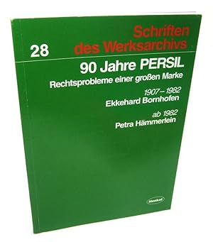 90 Jahre Persil. Rechtsprobleme einer großen Marke. (Schriften des Werksarchivs, 28).