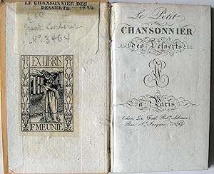 Le Petit Chansonnier des Desserts.