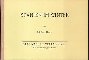 Bild des Verkufers fr Spanien im Winter. zum Verkauf von Antiquariat Carl Wegner