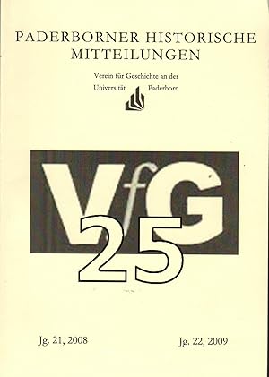 Bild des Verkufers fr Auf der Suche nach dem Schlachtfeld des Varus - Archologie zwischen Schulwissenschaft und regionalem Fundamentalismus (in: Paderborner Historische Mitteilungen Jahrg. 21 + 22 / 2006/09) zum Verkauf von Paderbuch e.Kfm. Inh. Ralf R. Eichmann