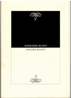Schwarze Kunst & Weisse Kunst. Stempel-Schriften auf Classen Papieren. Neujahrsgabe 1971.