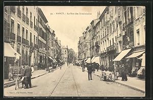 Carte postale Nancy, La Rue des Dominicains