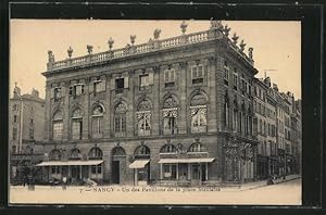 Carte postale Nancy, Un des Pavillons de la Place Stanislas