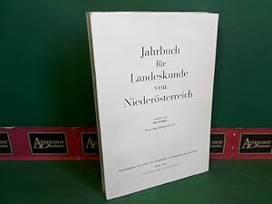 Jahrbuch für Landeskunde von Niederösterreich - Neue Folge Band XXXIX 1971-73.