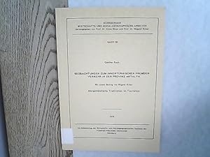 Immagine del venditore per Beobachtungen zum innertrkischen Fremdenverkehr in der Provinz Antalya. Nrnberger wirtschafts- und sozialgeographische Arbeiten ; Bd. 30. venduto da Antiquariat Bookfarm