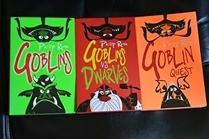 Goblins - Goblins and Dwarves - Goblin Quest all signed numbered and stamped UK PB