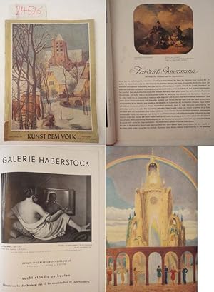 Imagen del vendedor de Kunst dem Volk. Monatsschrift fr bildende und darstellende Kunst, Architektur und Kunsthandwerk. 12.Jahrgang, Folge 2, Februar 1941 a la venta por Galerie fr gegenstndliche Kunst