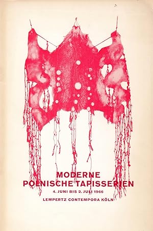 Seller image for Moderne Polnische Tapisserien. 30 Bildteppiche Von Elf Zeitgenoessischen Polnischen Kuenstlern. for sale by Stefan Schuelke Fine Books