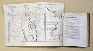 Image du vendeur pour Relation des voyages entrepris par ordre de sa Majest britannique, actuellement rgnante, pour faire des dcouvertes dans l?hmisphre mridional, et successivement excuts par le Commodore Byron, le Capitaine Carteret, le Capitaine Wallis & le Capitaine Cook, dans les vaisseaux le Dauphin, le Swallow & l?Endeavour. Rdige d?aprs les journaux tenus par les diffrens Commandans, / les papier de M. Bankks; par J. Hawkesworth. Tome troisime [: Relation d?un voyage fait autour du monde, dans les annes 1769, 1770 & 1771, par Jacques [James] Cook, commandant le vaisseau du Roi l?Endavour. Livre II und Livre III, Kapitel I u. II]. [Nur Bd. 3 mit den erwhnten Teilen]. [Reihentitel auf Schmutztitel: Voyages autour du monde]. mis en vente par antiquariat peter petrej - Bibliopolium AG