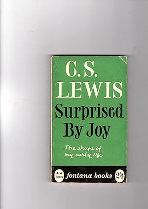 Seller image for Surprised by joy: the shape of my early life for sale by Gwyn Tudur Davies