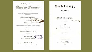 Coblenz, die Stadt - Band 3 ( = Mittelrhein der I. Abtheilung 3. Band - Originalausgabe 1854 ) - ...