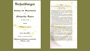 Verhandlungen der Kammer der Abgeordneten der Stände-Versammlung des Königreichs Bayern im Jahre ...