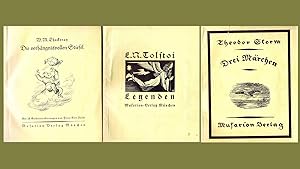 Konvolut von 3 Schriften des Musarion-Verlages München aus dem Jahr 1925