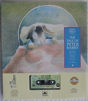 Seller image for The Tale of Peter Rabbit -(deluxe softcover book in slipcase and audiocassette - read by Meryl Streep) for sale by Nessa Books
