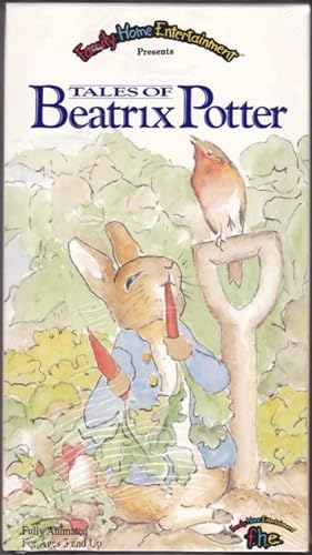 Image du vendeur pour Tales of Beatrix Potter - VHS Tape -featuring six of Beatrix Potter's Adventure Tales (43 min) (fully animated for Ages 3 & Up) - "A Show Me a Story" from "Coffey Table Videos" mis en vente par Nessa Books