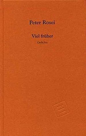 Seller image for Viel frher. Gedichte. for sale by Plesse Antiquariat Minzloff