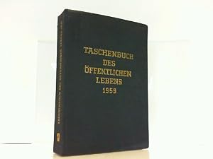 Taschenbuch des öffentlichen Lebens 1959.