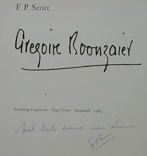 Gregoire Boonzaier