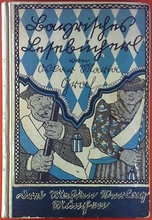 Imagen del vendedor de Bayrisches Lesebcherl. Weiblaue Kulturbilder. a la venta por biblion2