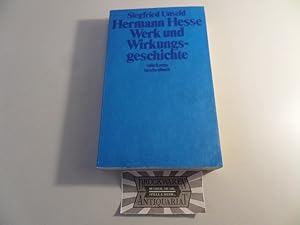 Bild des Verkufers fr Hermann Hesse : Werk und Wirkungsgeschichte. zum Verkauf von Druckwaren Antiquariat