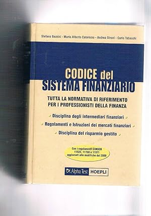 Immagine del venditore per Codice del sistema finanziario. Tutta la normativa di riferimento per i professionisti della finanza. venduto da Libreria Gull