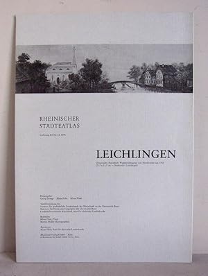 Rheinischer Städteatlas - Lieferung III - Nr. 13, 1976: Leichlingen (28,5x40 cm)