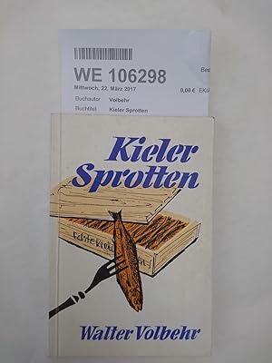 Bild des Verkufers fr Kieler Sprotten Lustige Vertelln zum Verkauf von Antiquariat Bcherwurm