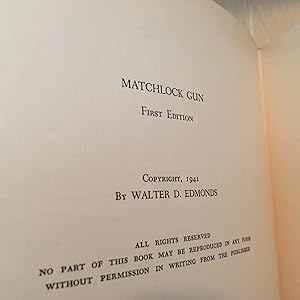 Seller image for The Matchlock Gun for sale by Ink