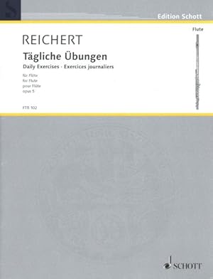 Seller image for Tagliche Ubungen : Daily Exercises / Exercices Journaliers Fur Flote / for Flute / Pour Flute, opus 5 for sale by GreatBookPrices