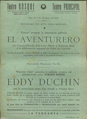 EL AVENTURERO/ NO-DO / EDY DUCHIN.