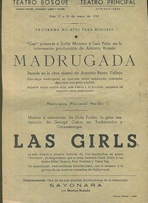 MADRUGADA/ NO-DO / LAS GIRLS.