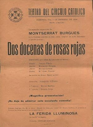 DOS DOCENAS DE ROSAS ROJAS.