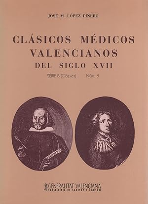 Imagen del vendedor de Clsicos mdicos valencianos del siglo XVII. Srie B (Clssics). N 5. a la venta por Librera El Crabo