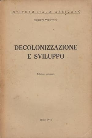 Immagine del venditore per Decolonizzazione e sviluppo venduto da Di Mano in Mano Soc. Coop