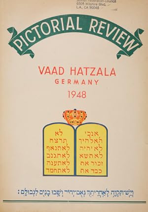 Seller image for Pictorial Review. Vaad Hatzala-Germany for sale by ERIC CHAIM KLINE, BOOKSELLER (ABAA ILAB)