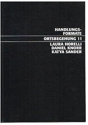 Seller image for Handlungsformate. Ortsbegehung 11. for sale by Antiquariat Bernd Preler