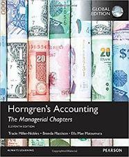 Imagen del vendedor de INTERNATIONAL EDITION---Horngren's Accounting: The Managerial Chapters, 11th edition a la venta por READINGON LLC