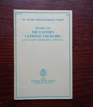 Image du vendeur pour Decree on the Eastern Catholic Churches (de Ecclesiis orientalibus Catholicis) The Second Vatican Ecumenical Council mis en vente par BRIMSTONES