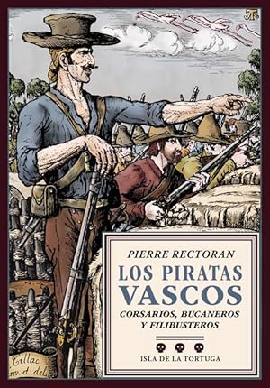 Immagine del venditore per Los piratas vascos. Corsarios, bucaneros y filibusteros desde el siglo XV hasta el XIX. Traduccin de Abelardo Linares del Castillo-Valero. Ilustraciones de Pablo Tillac. De la piratera, a la que uno de sus ms reconocidos historiadores, Philip Gosse, ha considerado, con britnico humorismo, el segundo oficio ms antiguo del mundo, se ocupan miles de libros sin que el asunto pueda considerarse en absoluto envejecido ni agotado. Pero, curiosamente, en ningn pas del mundo ha existido nunca una coleccin como Isla de la Tortuga con la paciente y un tanto desmesurada pretensin de tratar la piratera de todas las pocas y mares bajo los ms distintos puntos de vista temticos o nacionales. Traemos en este caso un curioso libro de Pierre Rectoran que aborda extensamente la historia de los piratas y corsarios del Pas Vasco francs hasta la poca de Napolen. Se incluyen las vigorosas y muy personales ilustraciones que Pablo Villac realiz para la edicin original, aparecida en Bayona e venduto da Librera y Editorial Renacimiento, S.A.