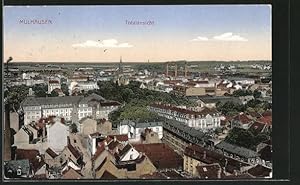 Carte postale Mülhausen, vue générale